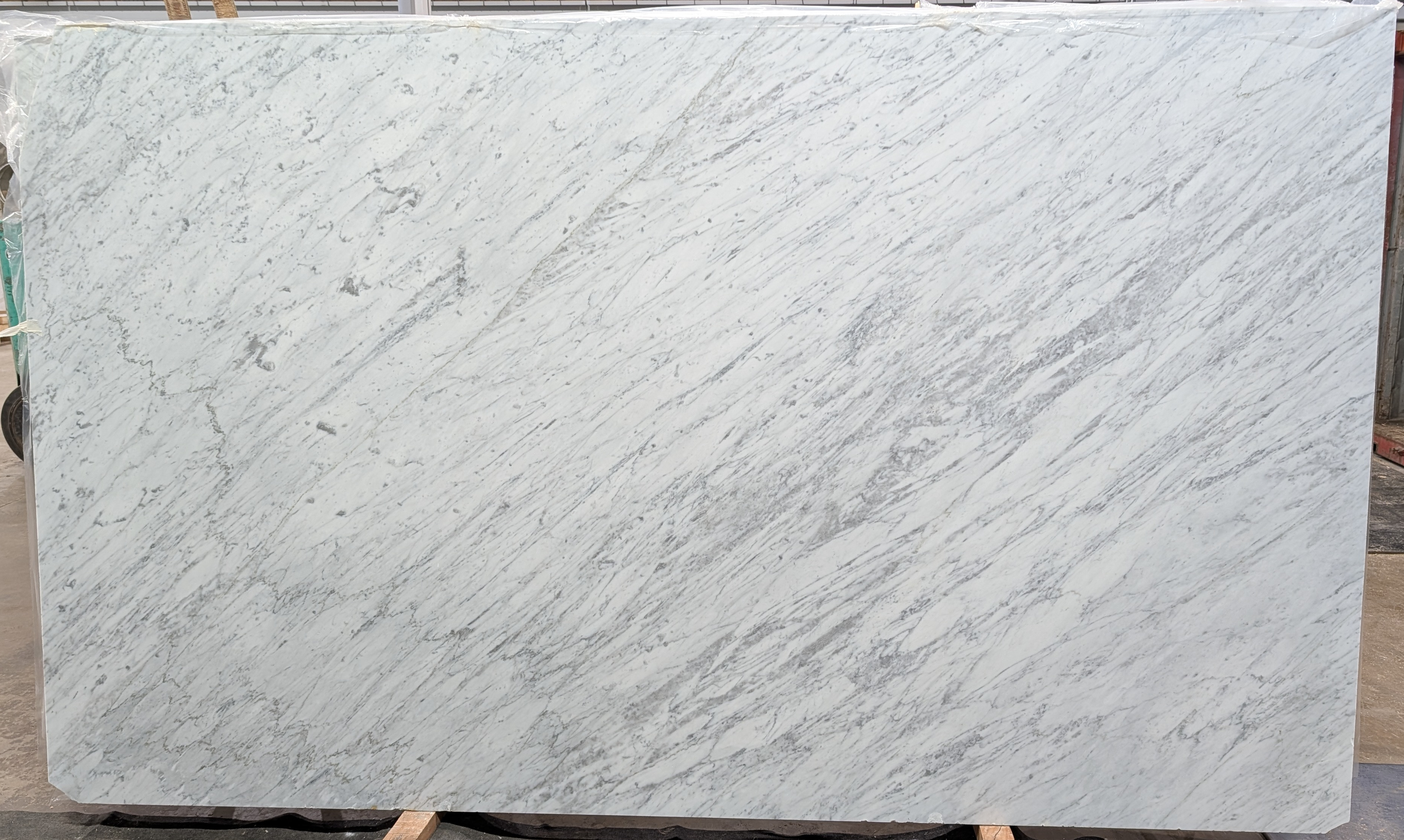 WHITE CARRARA EXTRA-POL-3CM